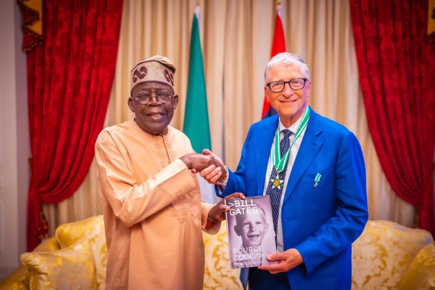 President Tinubu Honours Bill Gates