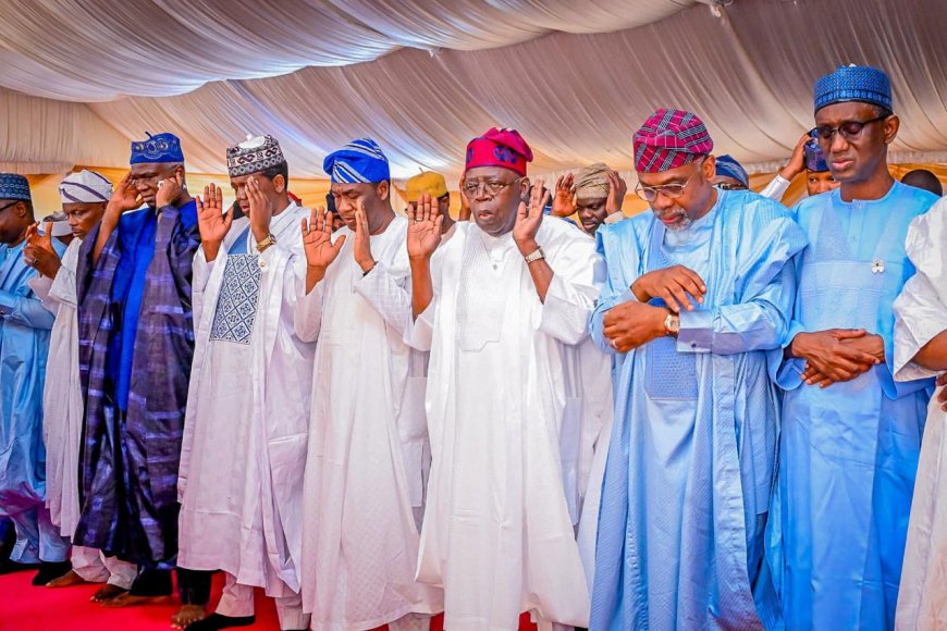 Minister of State for Defense, Matawalle, Pays Sallah Visit to President Tinubu in Lagos