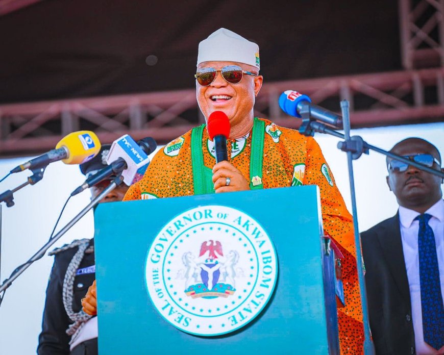 Governor Umo Eno Declares Unwavering Support for President Tinubu’s Second Term