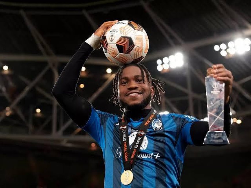 Ademola Lookman Earns Double Nomination for Atalanta Goal of the Season Award