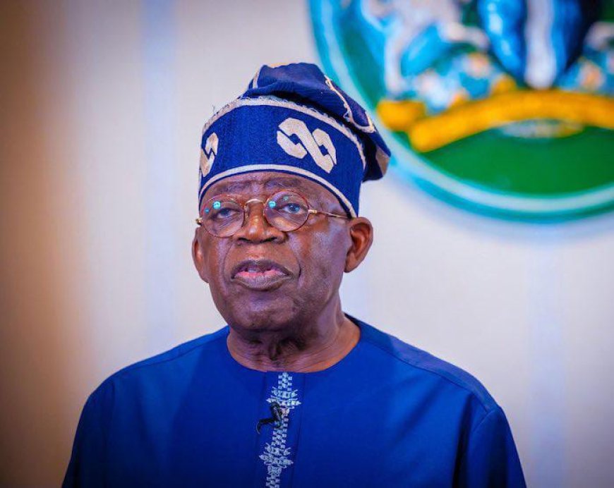 Massive Tinubu Billboard Pulled Down in Lafia, Nasarawa as Women Gather Wood for Home Use