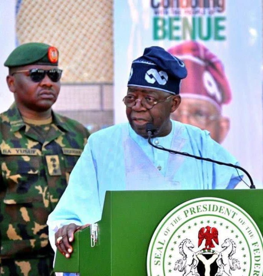 Tinubu Calls for Unity and Ranching Reforms During Town Hall on Benue Yelewata Crisis