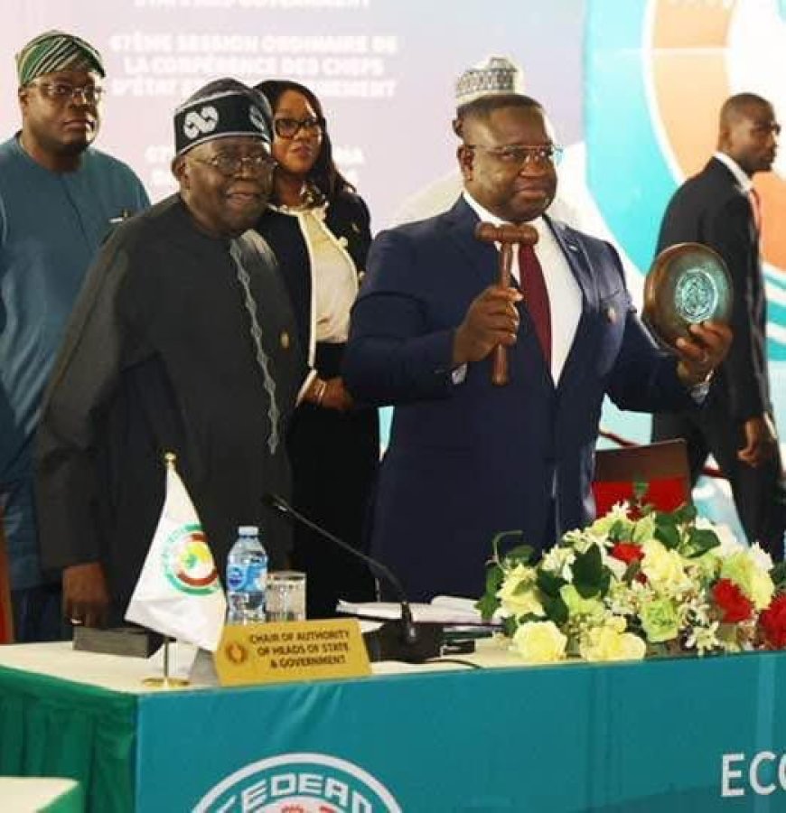 Sierra Leone’s President Julius Maada Bio Becomes New ECOWAS Chairman