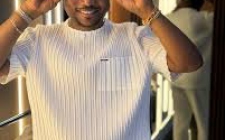 Seyi Vodi Gifts Peller Over $3,000 Worth of Outfits During Visit to His Fashion Store