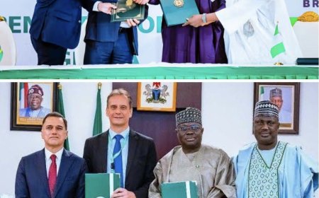 Nigeria and Brazil Sign $1 Billion Partnership to Strengthen Agriculture, Energy, and Defence