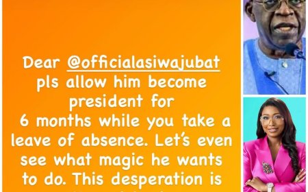 Morayo Afolabi Brown Responds After Being Criticized for Cryptic Post on President Tinubu and “Desperate Politician”