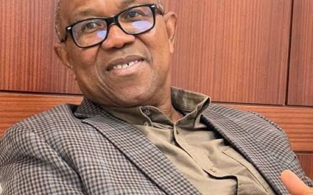 Peter Obi Mourns Former President Muhammadu Buhari: “A Solemn Moment for Our Nation”