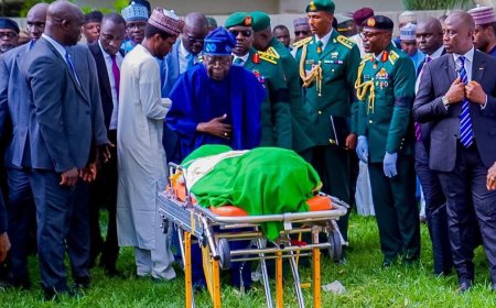 Final Resting Place of Former President Muhammadu Buhari in Daura