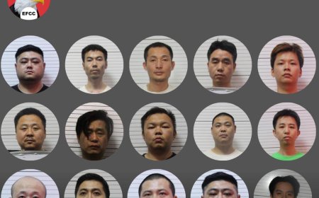 15 Chinese Nationals Sentenced in Lagos