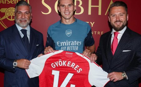 Viktor Gyökeres Signs with Arsenal, Credits Agent Cetinkaya for Sealing the Deal