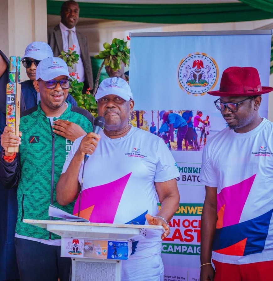 Nigeria Welcomes King's Baton Relay Ahead of 2026 Commonwealth Games, Launches Clean Oceans Campaign