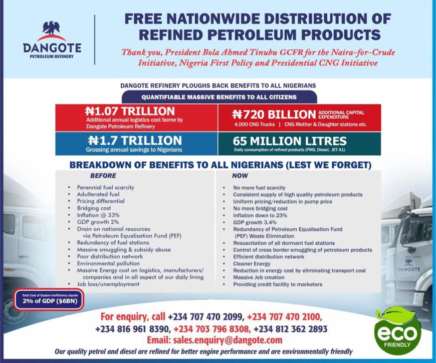 Dangote Invests N720bn in 4,000 CNG Trucks to Drive Greener, Cheaper Fuel Delivery Across Nigeria