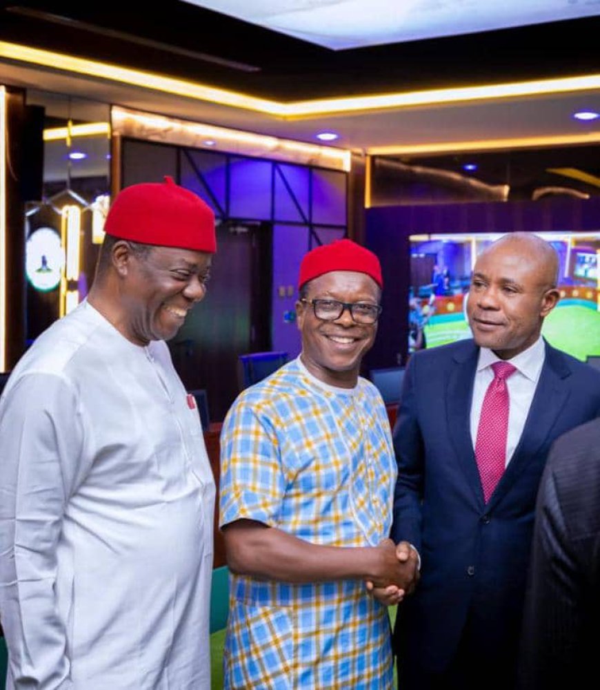 Governor Peter Mbah Advocates for New South East State, Rotational Presidency, and State Policing