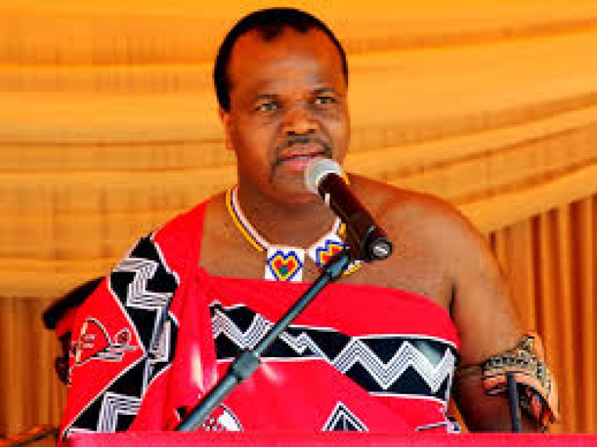 Swaziland’s King Arrives in Abu Dhabi with 15 Wives and 100 Attendants