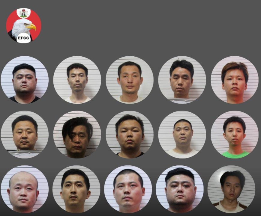 15 Chinese Nationals Sentenced in Lagos
