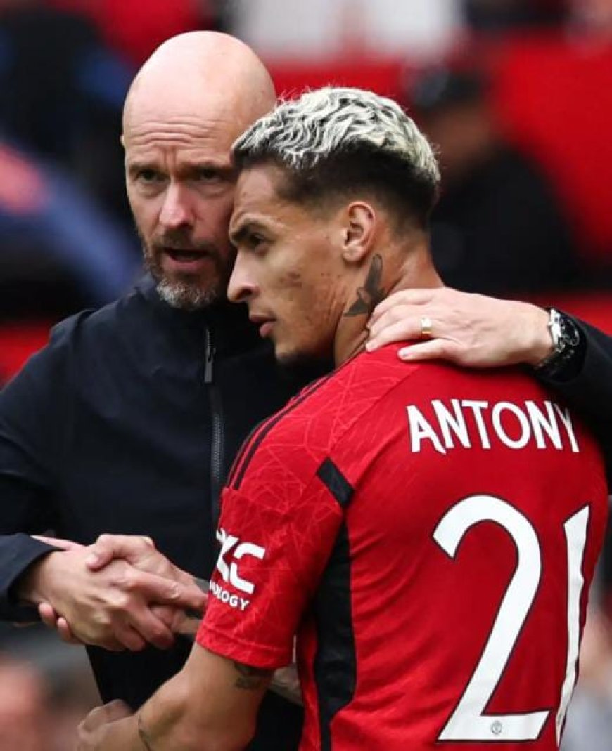 Ten Hag Speaks on Antony's Future Amid Leverkusen Rumours: “Like a Son to Me”