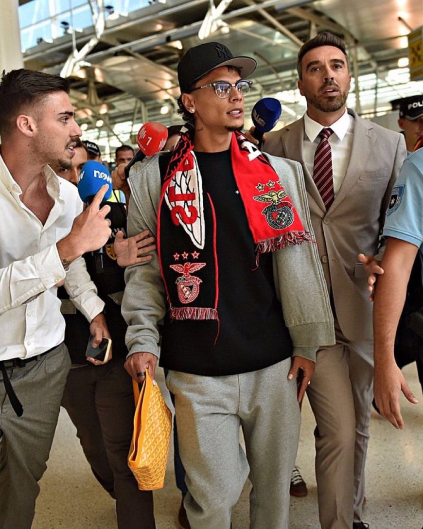 Richard Ríos Touches Down in Portugal Ahead of Benfica Move from Palmeiras