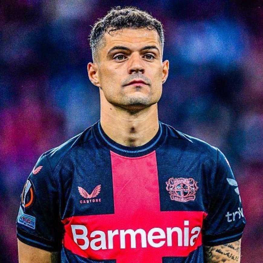 Leverkusen Boss Erik ten Hag Shuts Down Xhaka Exit Rumors