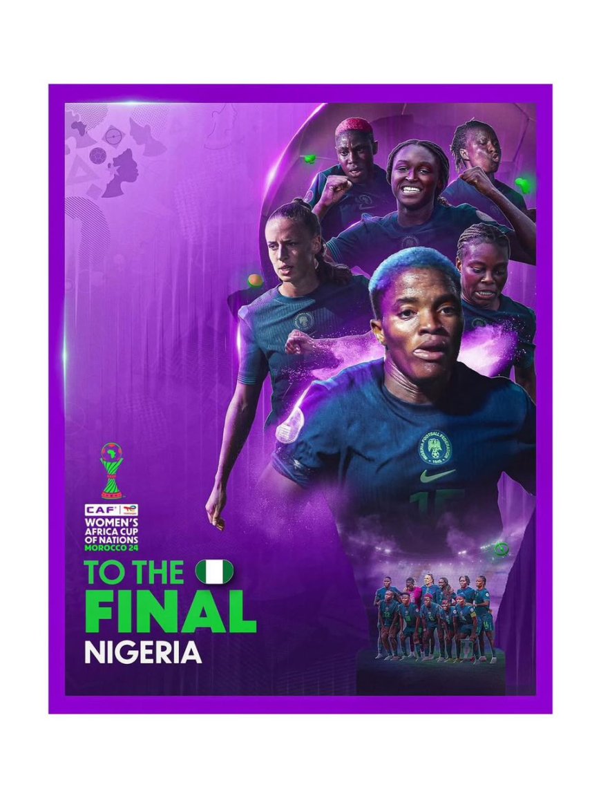 Nigeria Secures Spot in Women’s AFCON Final