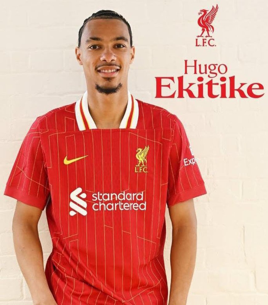 Hugo Ekitike is now a Liverpool player