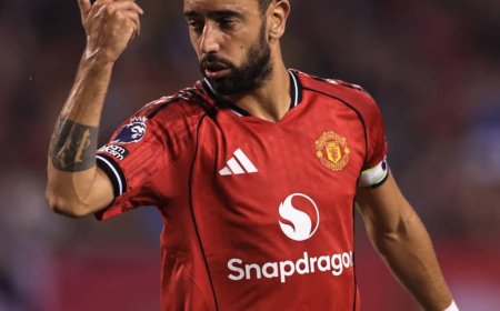 Bruno Fernandes Not in Talks with Al Nassr, Remains Committed to Manchester United