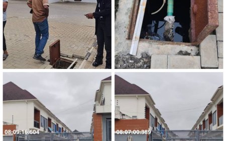Lagos Authorities Shut Down Lekki Estate Over Alleged Sewage Discharge
