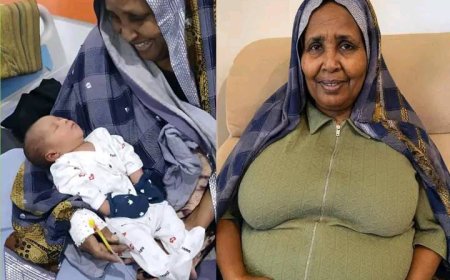 60 Year Old Woman Gives Birth in Somalia