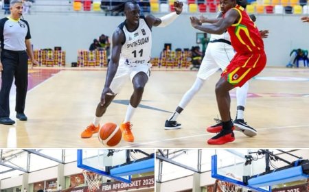 Short Handed South Sudan Suffers 80–88 Defeat to Guinea in Afrobasket 2025 Opener