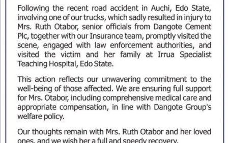 Dangote Group Pledges Support for Phyna’s Sister After Truck Accident