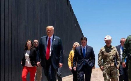 Trump Orders US-Mexico Border Wall Painted Black to Deter Crossings