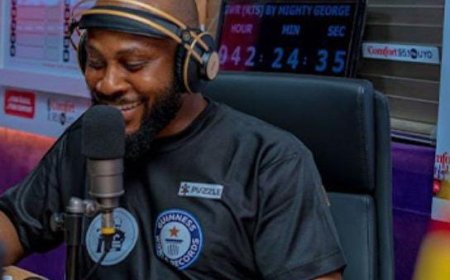 Mighty George Sets New World Record for Longest Radio Broadcast