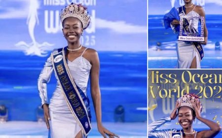 South Sudan’s Evaline Neim Mohammed Salleh Wins Miss Ocean World 2025