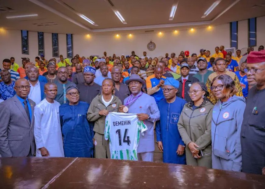 Ondo Governor Gifts ₦30M and House to Super Falcons Star Tosin Demehin
