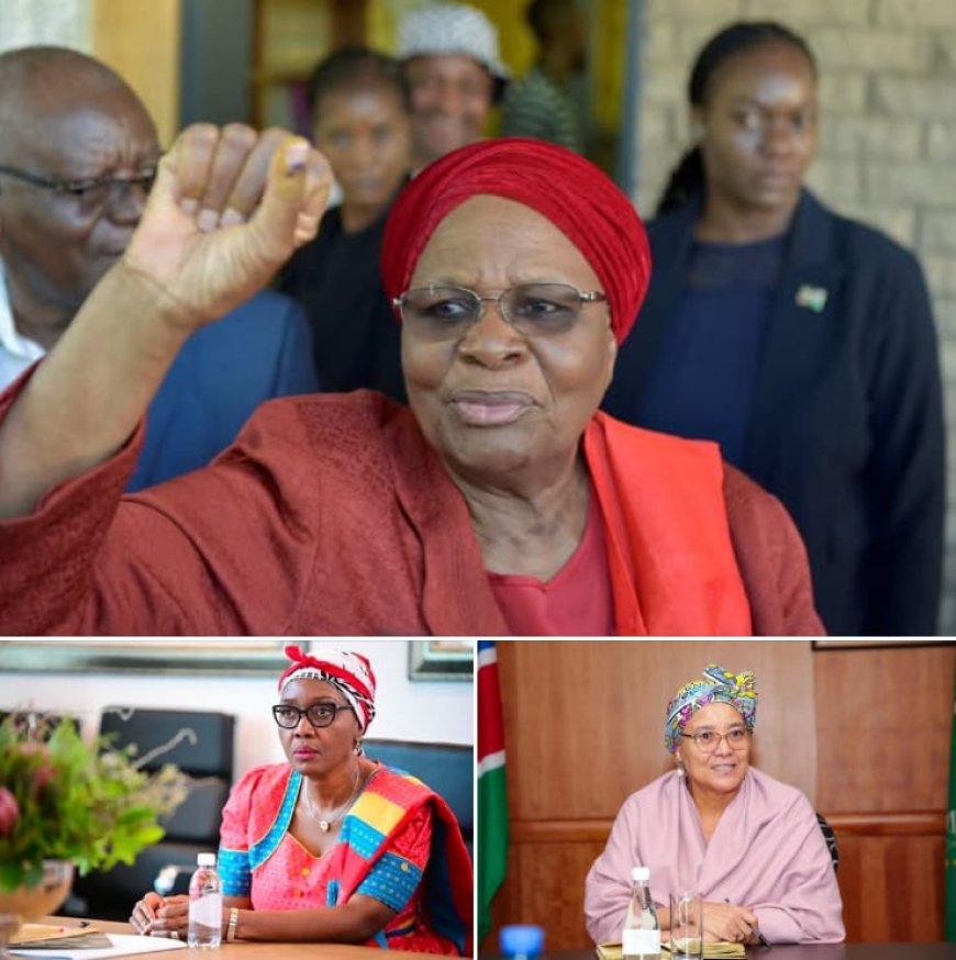 Namibia Makes History as First African Nation with Women in Top Three Leadership Roles