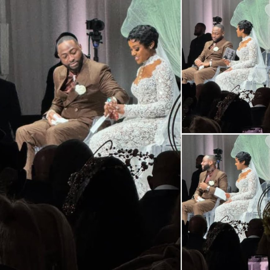 Davido Praises Wife Chioma, Says She’s Irreplaceable After 20 Years of Knowing Her