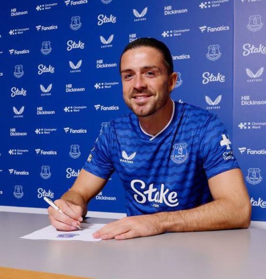 Everton Sign Jack Grealish on Loan from Man City with £50M Buy Option