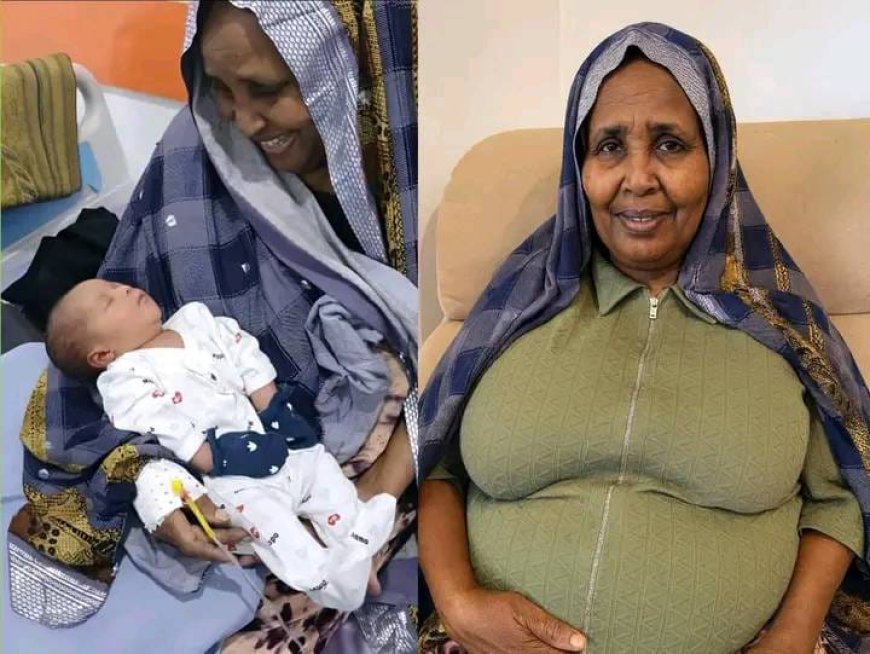 60 Year Old Woman Gives Birth in Somalia
