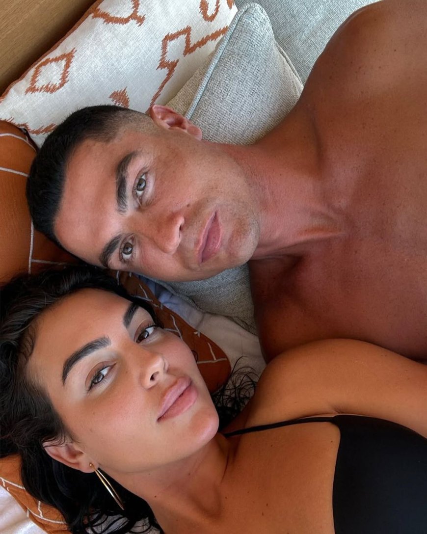 Cristiano Ronaldo Gifts Georgina Rodriguez a 37 Carat Ring Worth Nearly ₦7.9 Billion