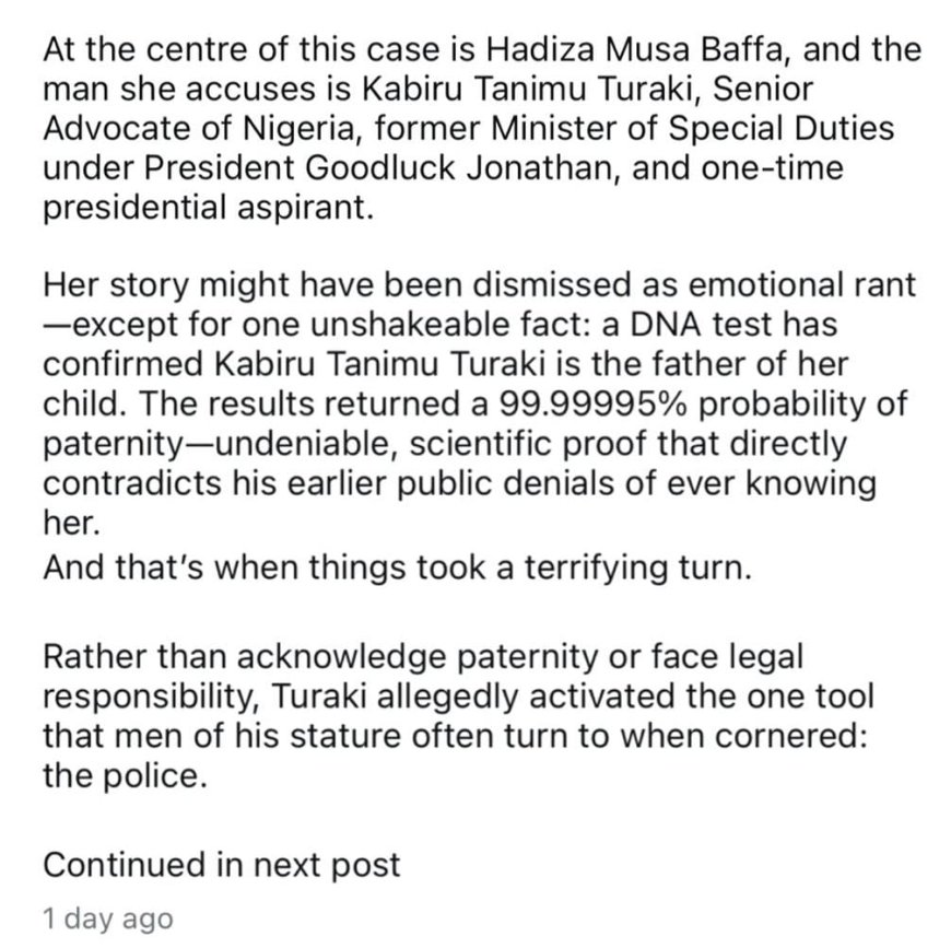 Former Minister Kabiru Turaki Faces Allegations of Abuse and Paternity Dispute