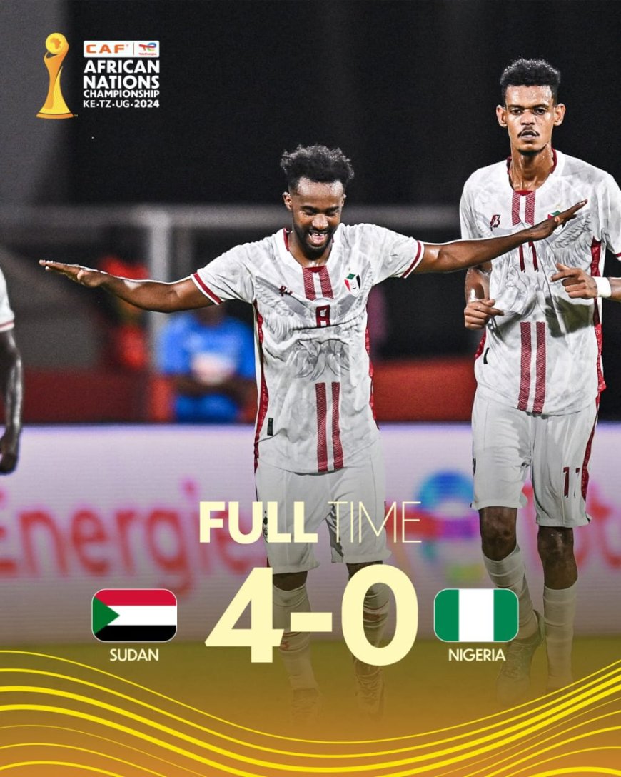 Sudan’s Omar Yagoub Criticizes Nigerian Forwards After CHAN Rout