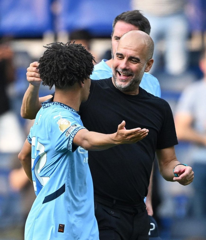 Pep Guardiola on Rico Lewis