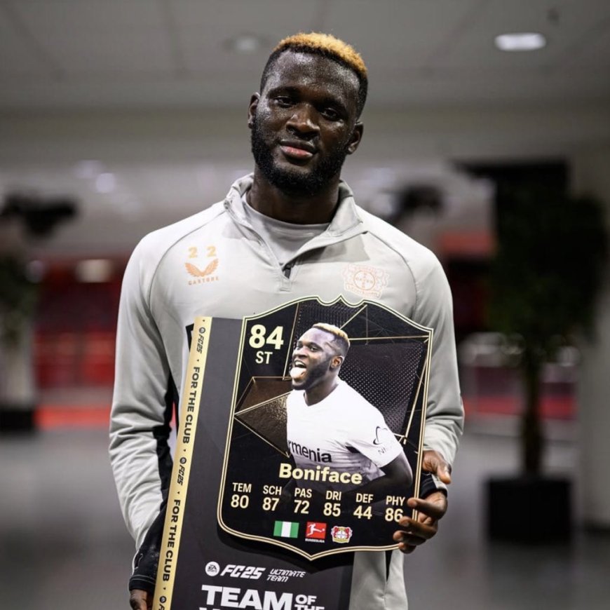AC Milan Assess Victor Boniface’s Medicals Before Final Transfer Decision