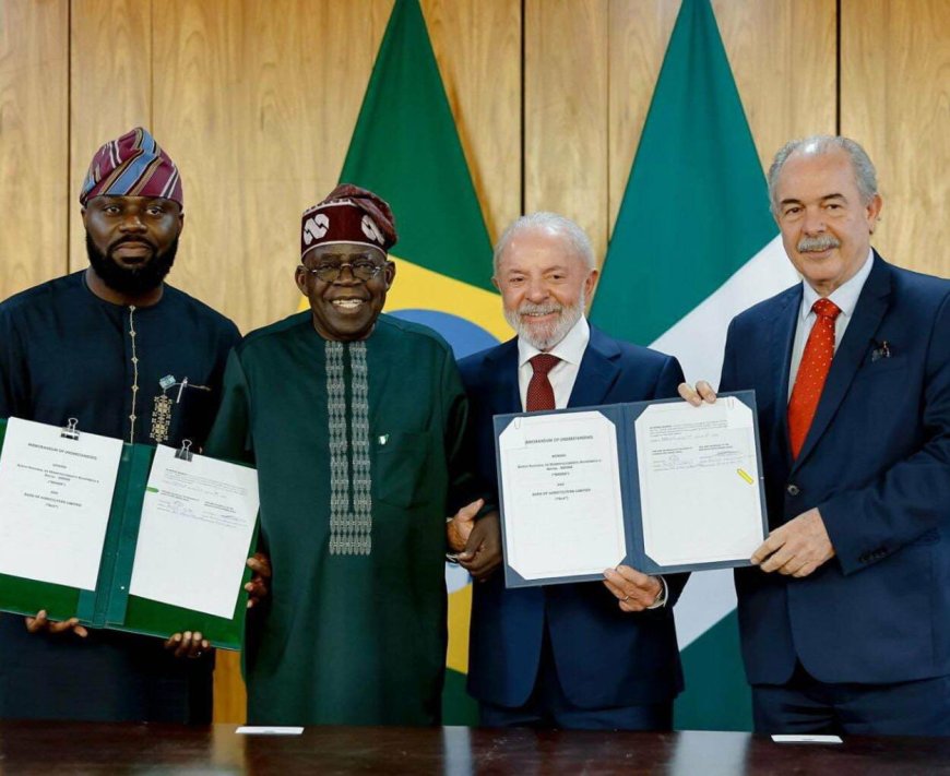Nigeria and Brazil MoU Poised to Boost Agricultural Development