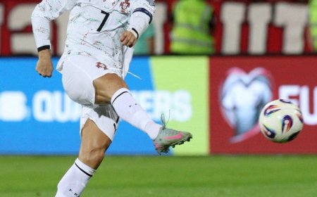 Cristiano Ronaldo Surpasses Messi’s Record as Portugal Crushes Armenia 5–0