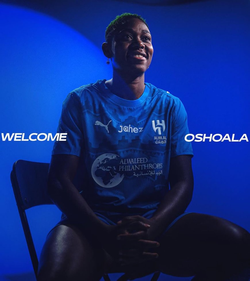 Super Falcons Star Asisat Oshoala Joins Al Hilal