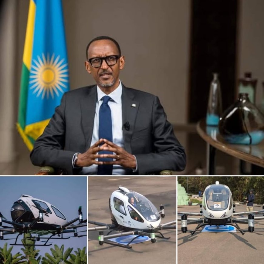 Rwanda Launches Africa’s First Public Flight of Self Flying Electric Air Taxi
