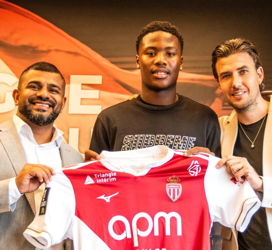 AS Monaco Secure Rising Danish Nigerian Striker Ekene Chukwuani