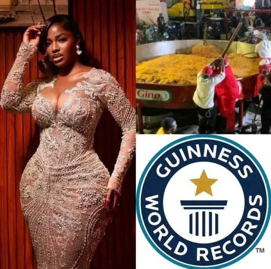 Hilda Baci’s Jollof Rice Declared Perfect by Guinness World Records Rep