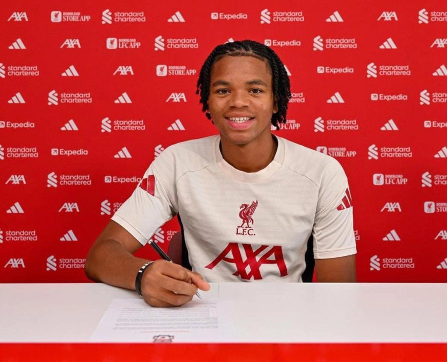 Rio Ngumoha Signs Long Term Liverpool Deal