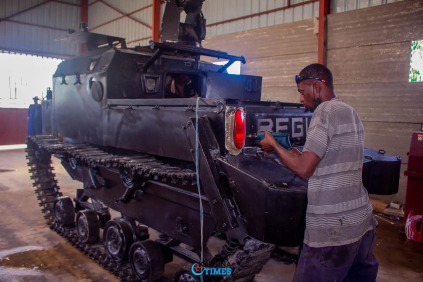 Nigerian Engineer Designs Armored Vehicle “Begua” to Strengthen Security Efforts
